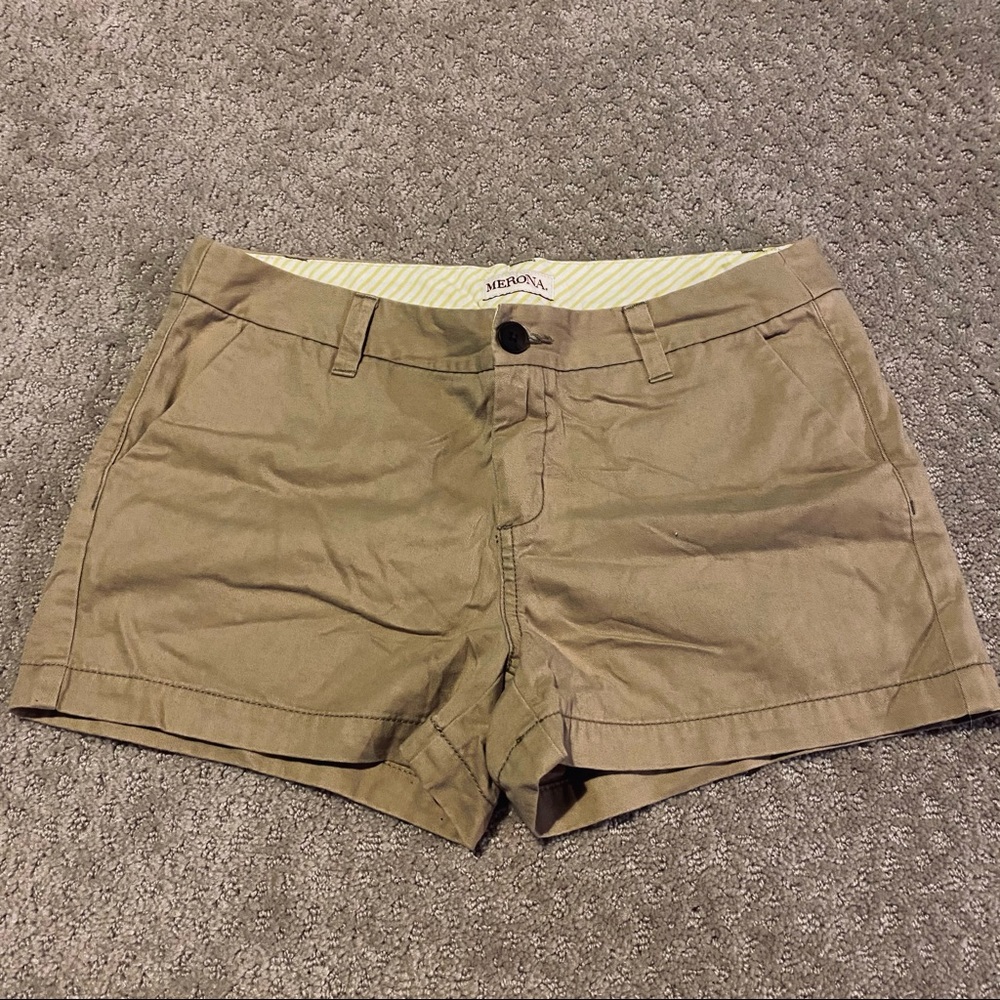 Merona tan shorts